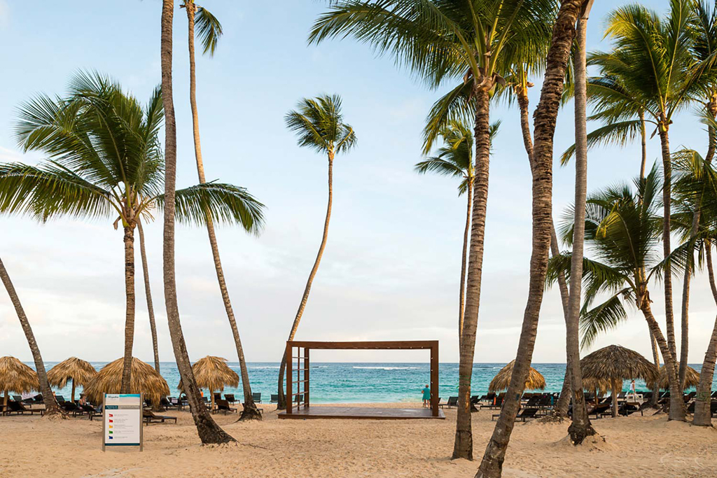 One of many beach views from the Hideaway at Royalton Resort - Punta Cana