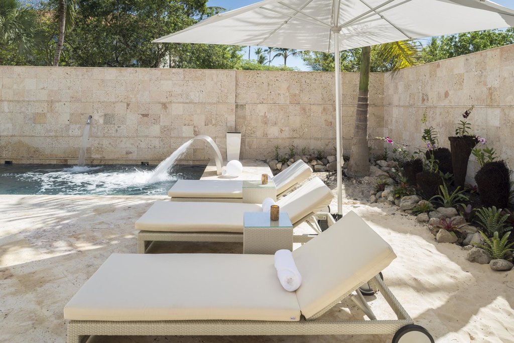 A Diamond Club™ poolside tranquil view at the Hideaway at Royalton Resort - Punta Cana